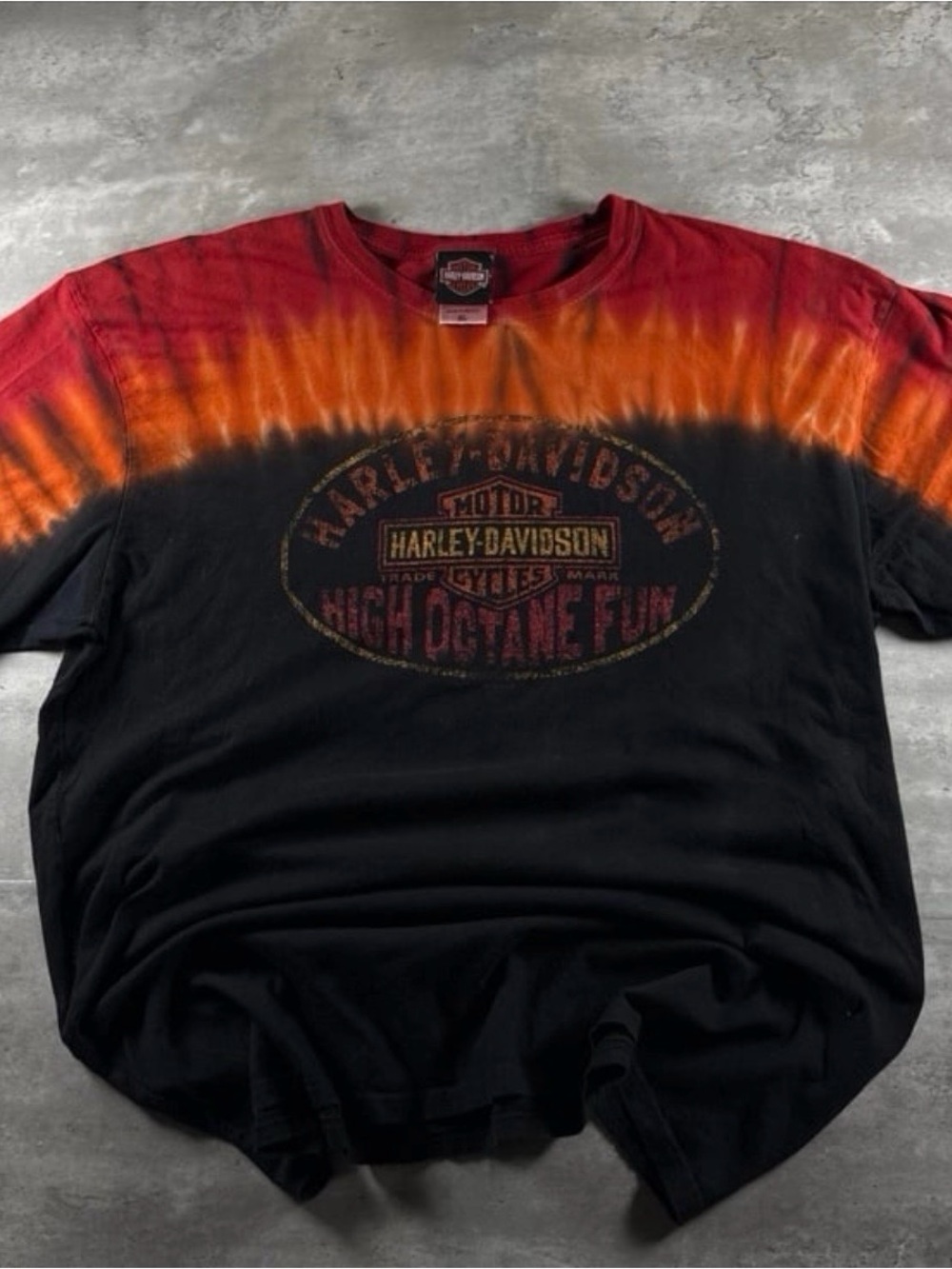Harley-Davidson Flame Tie Dye T-Shirt